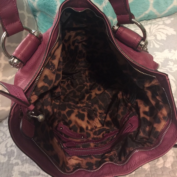 EUC B. Makowsky Sonoma leather Tote - Picture 1 of 6